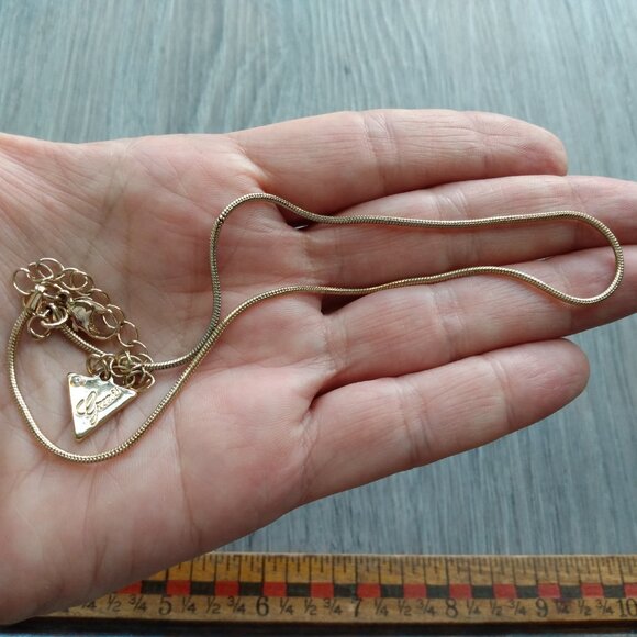 Guess Wrap Bracelet Gold Tone with Dangle - Picture 10 of 10